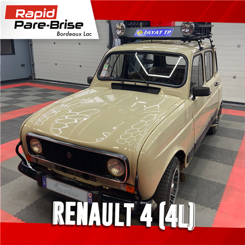 Renault 4 Bordeaux Lac 4L Gironde Rapid Pare-brise Bordeaux bacalan Nontrast 